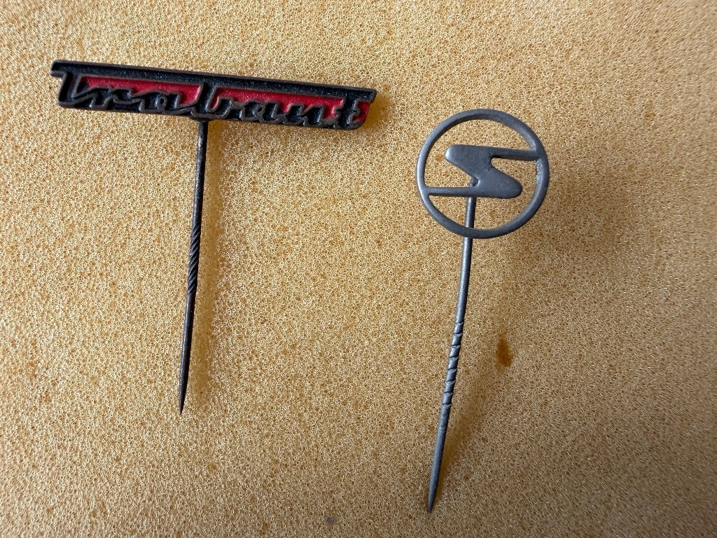 Trabant speldjes, Ophalen of Verzenden, Zo goed als nieuw, Auto's