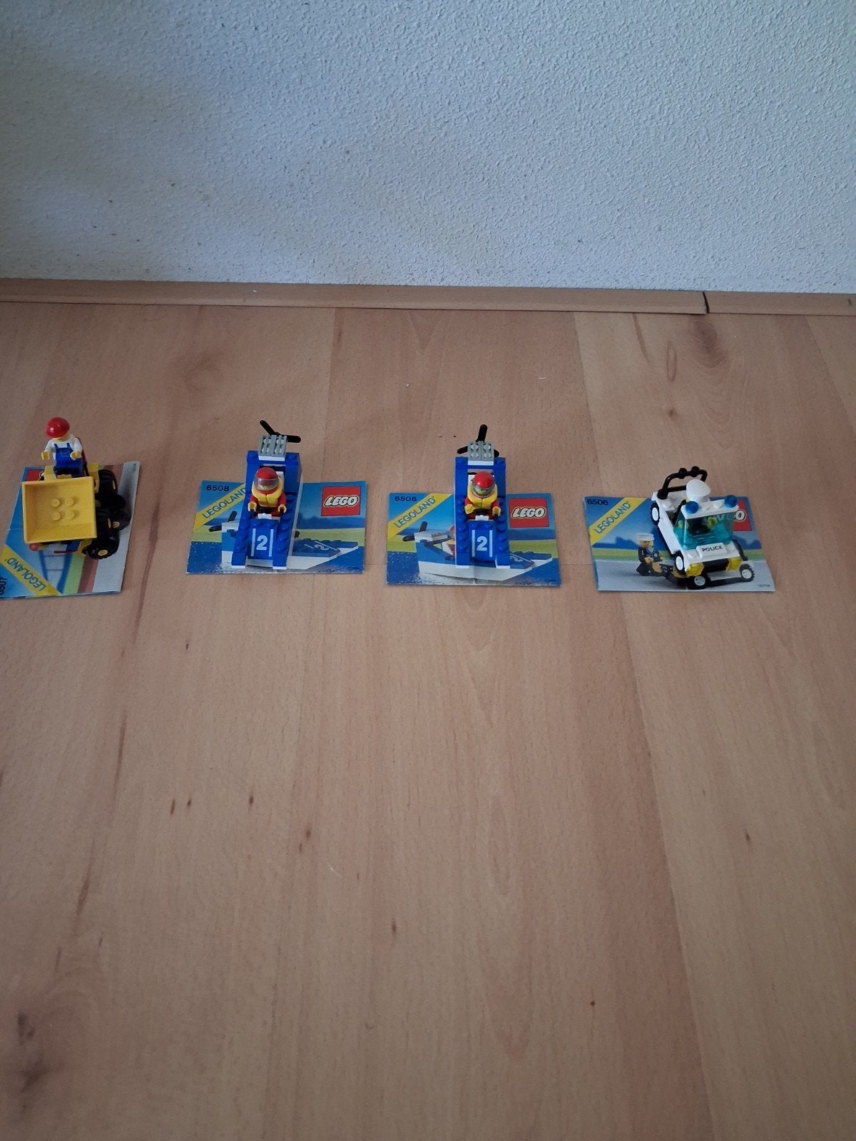 4 Vintage LEGO Legoland Classic Town sets met boekjes, Ophalen of Verzenden, Gebruikt