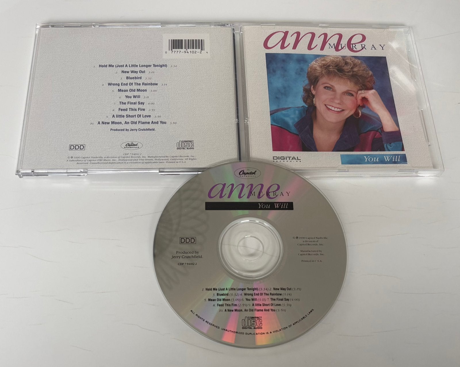 Anne Murray - You will (nieuwstaat), Ophalen of Verzenden, Zo goed als nieuw