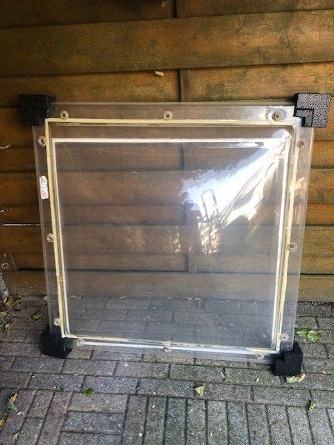 lichtkoepel voor planten kweekbak, Ophalen, Gebruikt, Kweekbak
