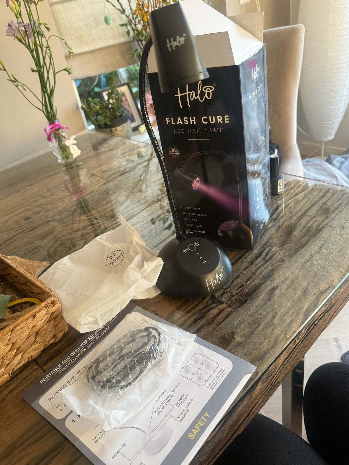 Halo Flash Cure LED Nagellamp - Nieuw in doos, Ophalen of Verzenden, Nieuw, Overige typen