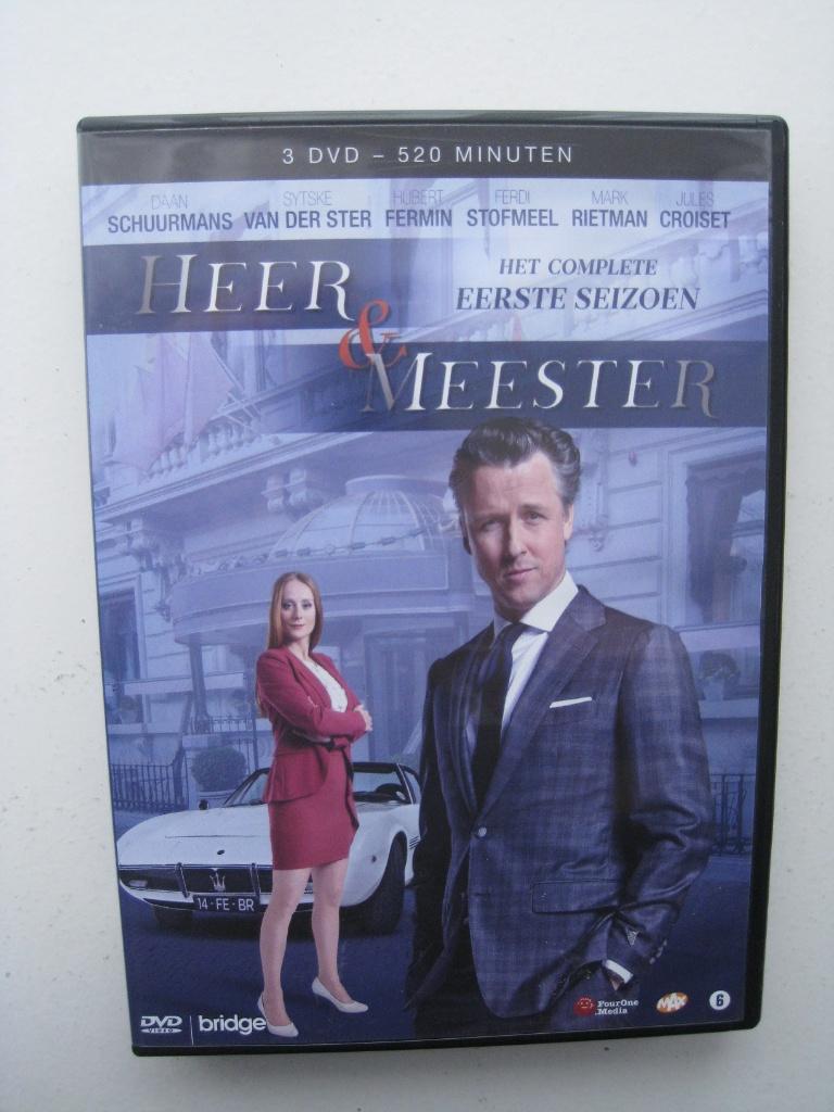 DVD box Heer & meester seizoen 1, Cd's en Dvd's, Maffia en Misdaad, Boxset, Ophalen of Verzenden, Zo goed als nieuw