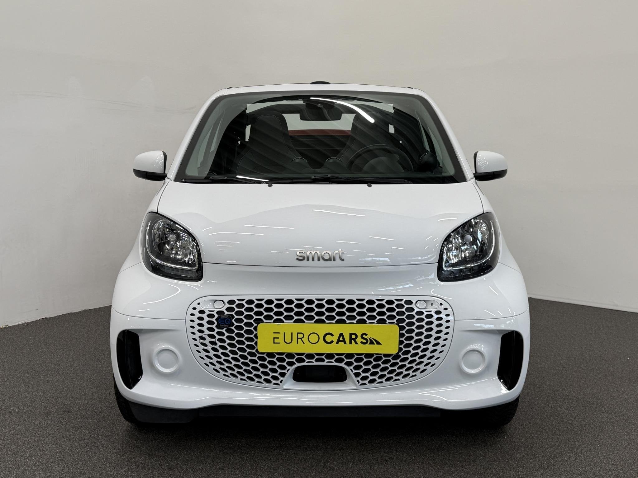 Smart ForTwo Cabrio EQ Comfort 18 kWh Automaat Navigatie App, Auto's, Smart, Automaat, 1025 kg, Gebruikt, Cabriolet