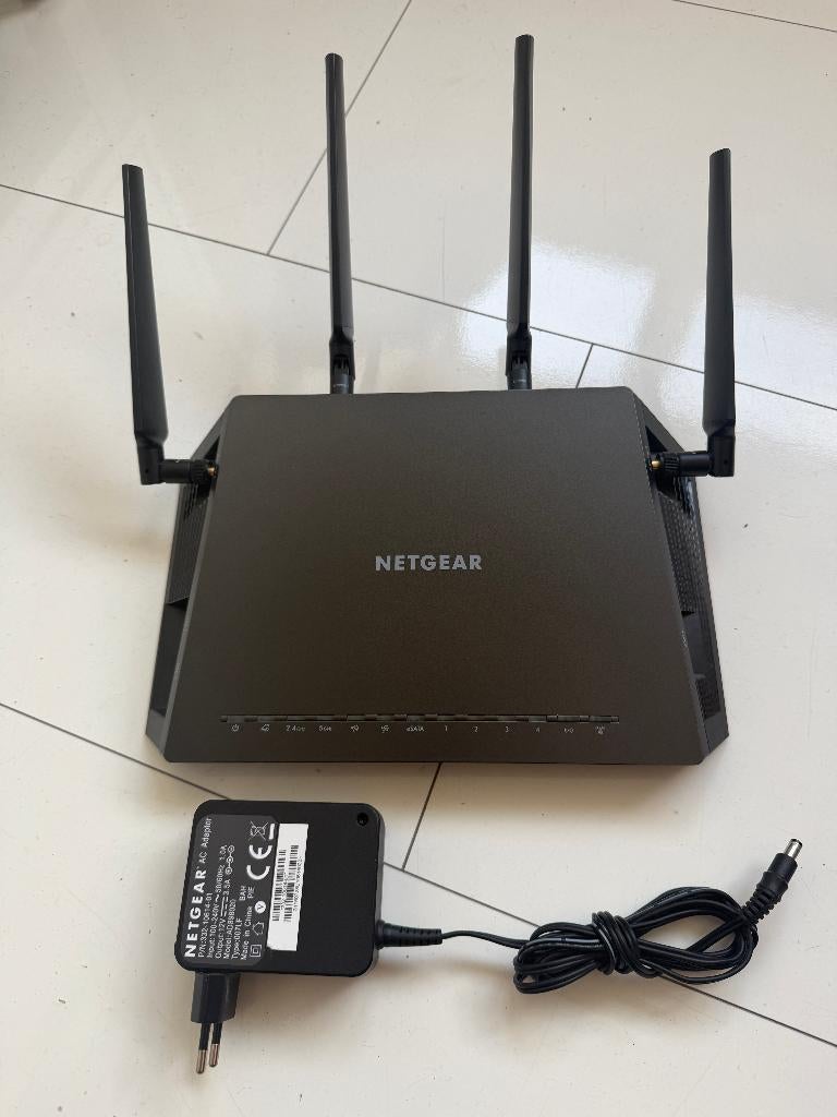 Netgear Nighthawk X4S Smart Wifi Router + Extender, Computers en Software, Routers en Modems, Zo goed als nieuw, Router, Ophalen of Verzenden