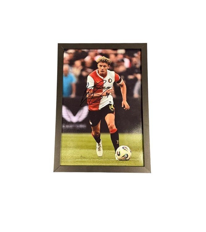 Sem Steijn Feyenoord gesigneerde Actie Foto, Soccersignings.nl, Overige typen, Nieuw, Ophalen of Verzenden