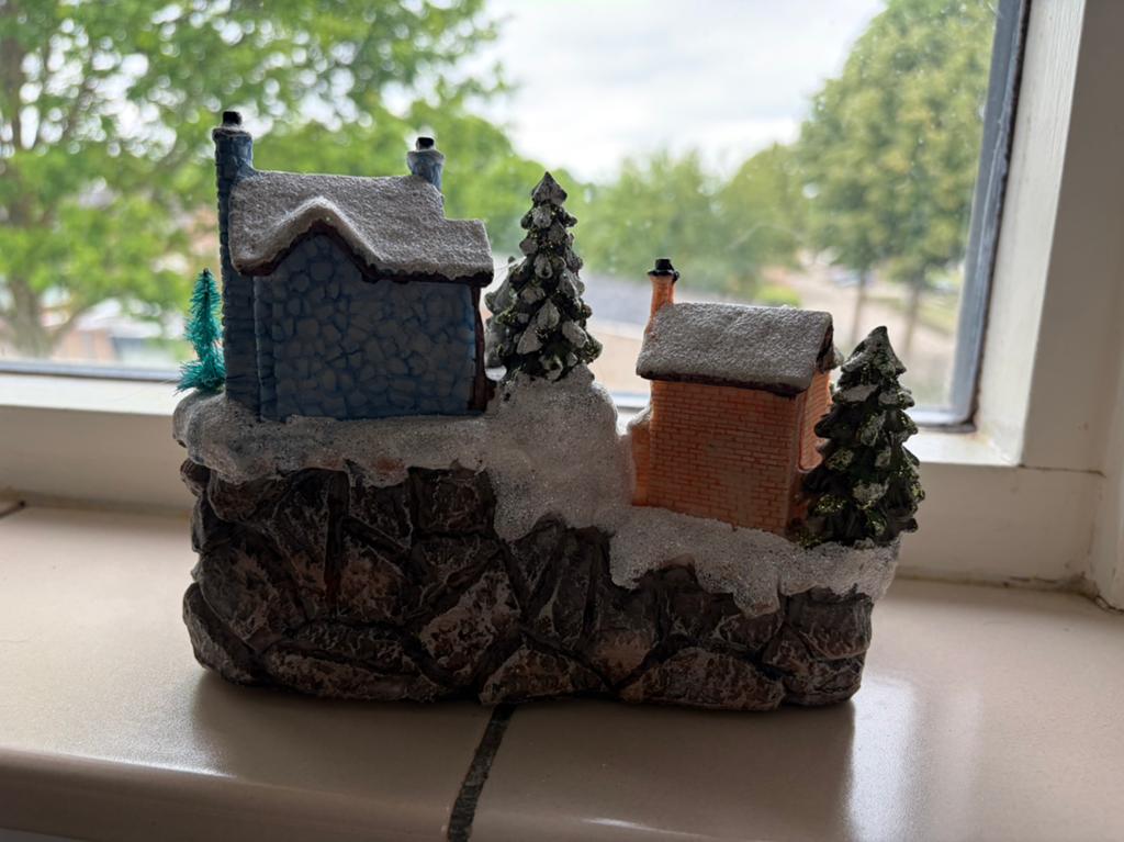 Kersthuisjes, Diversen, Kerst, Ophalen of Verzenden, Gebruikt