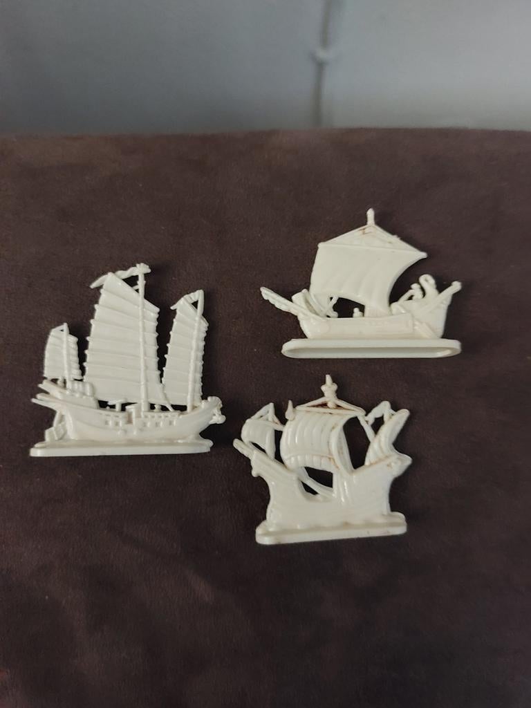 Schepen margarine figuren jaren 60, Ophalen of Verzenden