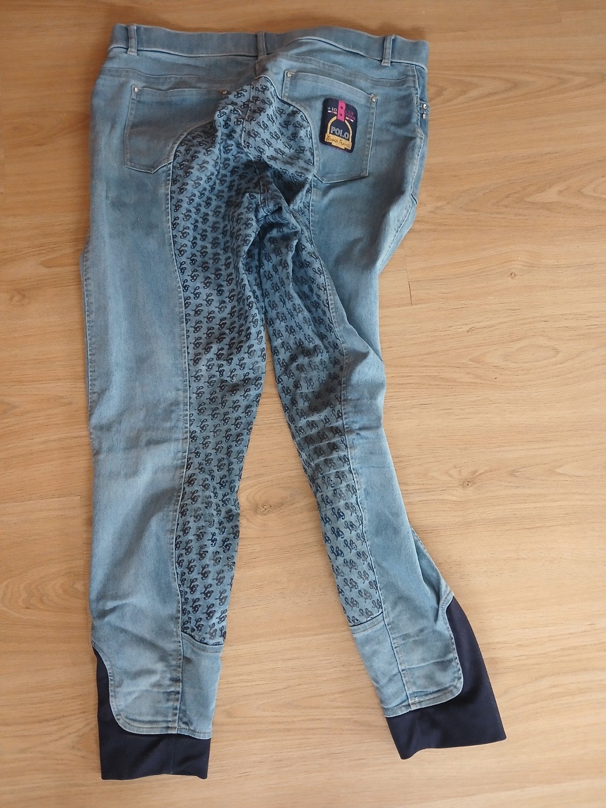 leuke rijbroek hv polo, Ophalen, Blauw, L, Dressuur
