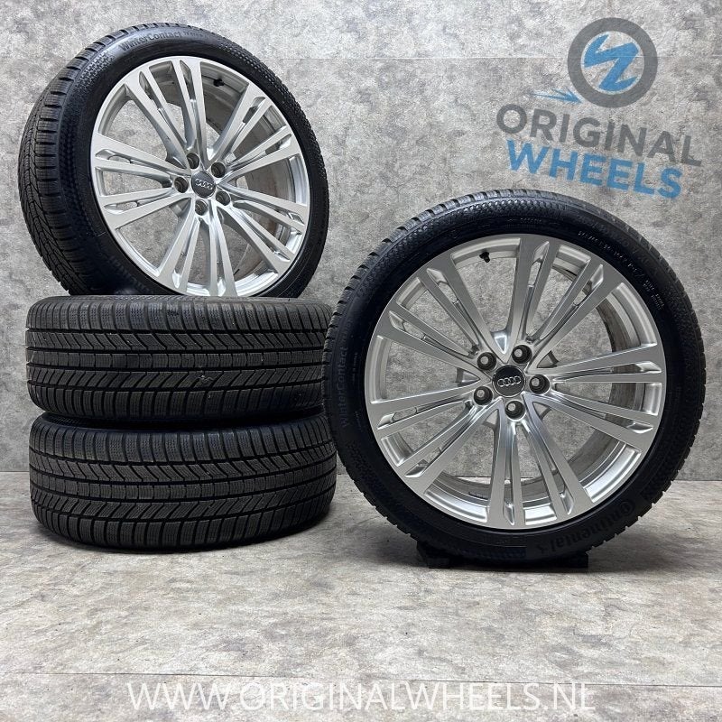 20 inch originele velgen + winterbanden Audi A8 4N0601025Q, Gebruikt, -, 265 mm, -