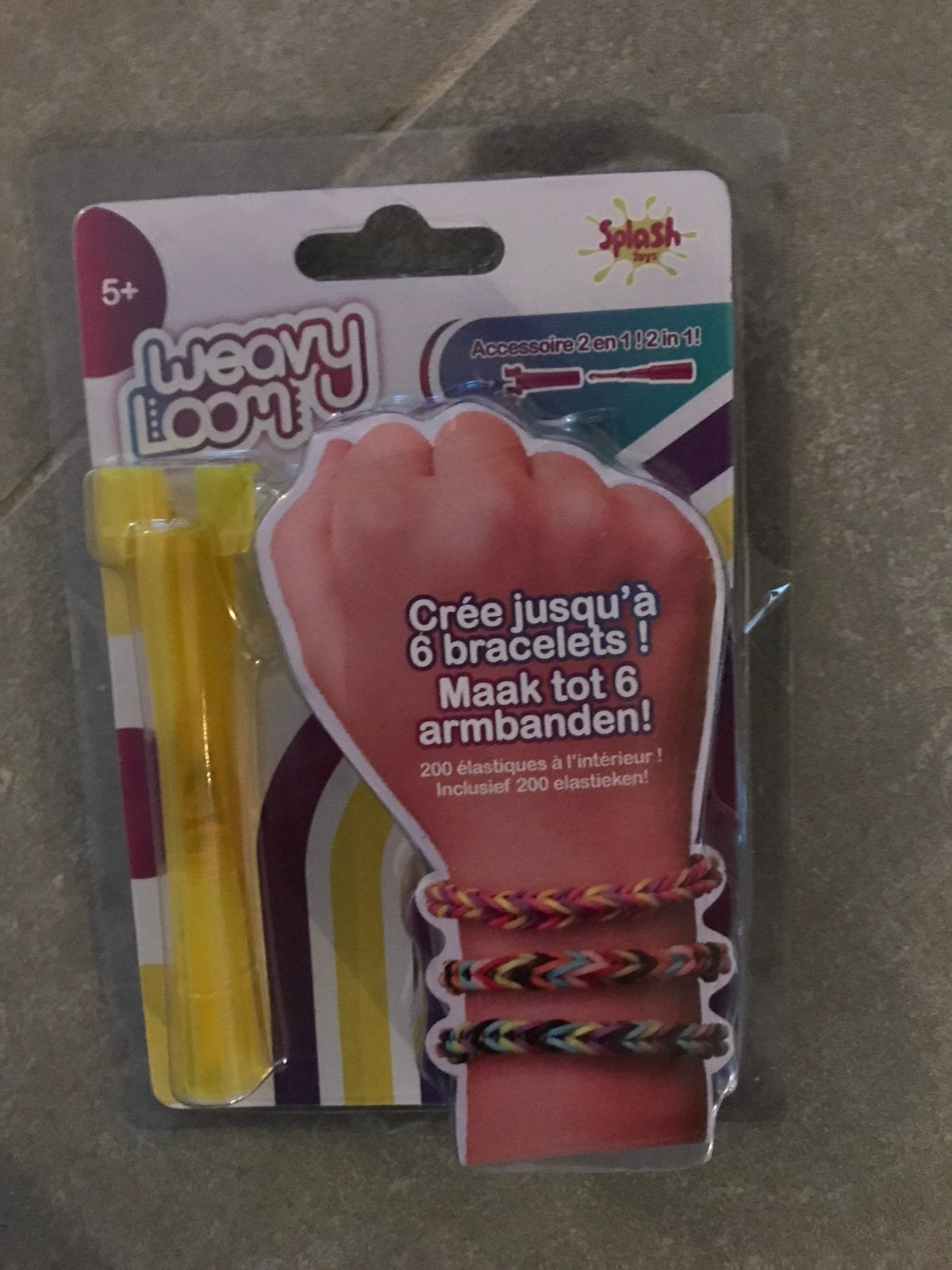 Nieuwe verpakking met loom elastiekjes te koop, Ophalen of Verzenden, Nieuw
