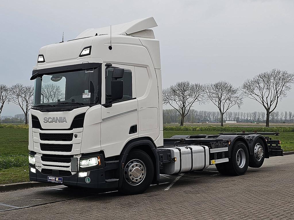 SCANIA R450 6x2*4 retarder led, Automaat, Euro 6, Scania, Wit
