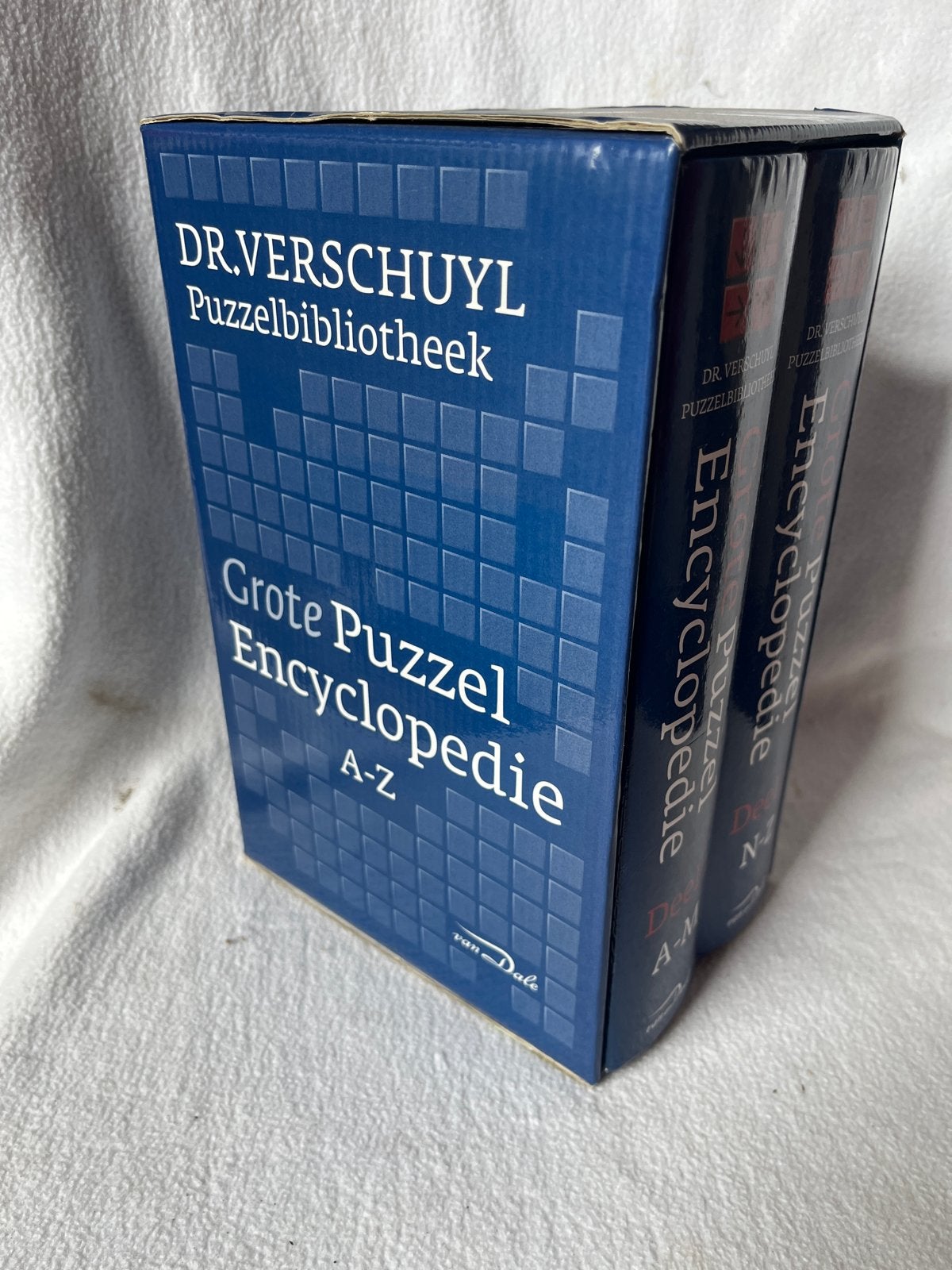 Dr. Verschuy Puzzelbibliotheek Grote Puzzel Encyclopedie, Ophalen of Verzenden, Zo goed als nieuw, Algemeen, Complete serie