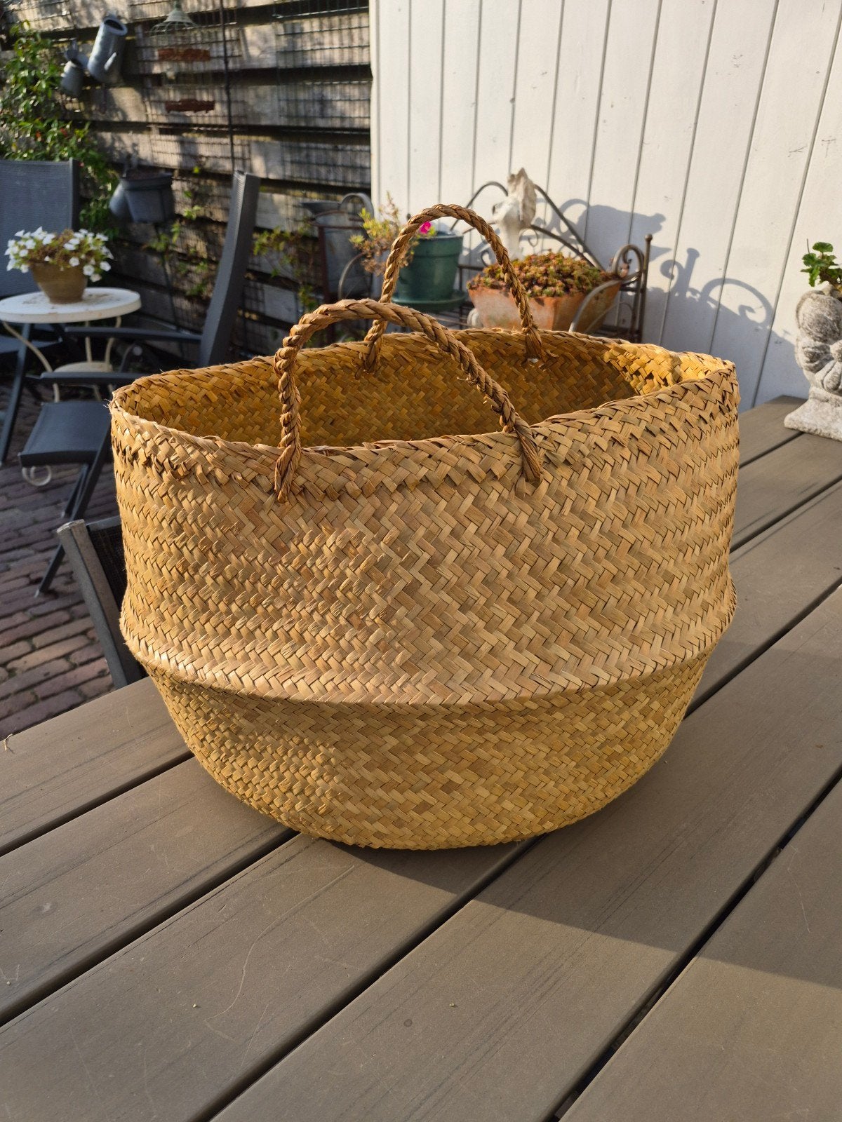 Mooie grote mand voor plant, wol, speelgoed enz, Ophalen of Verzenden