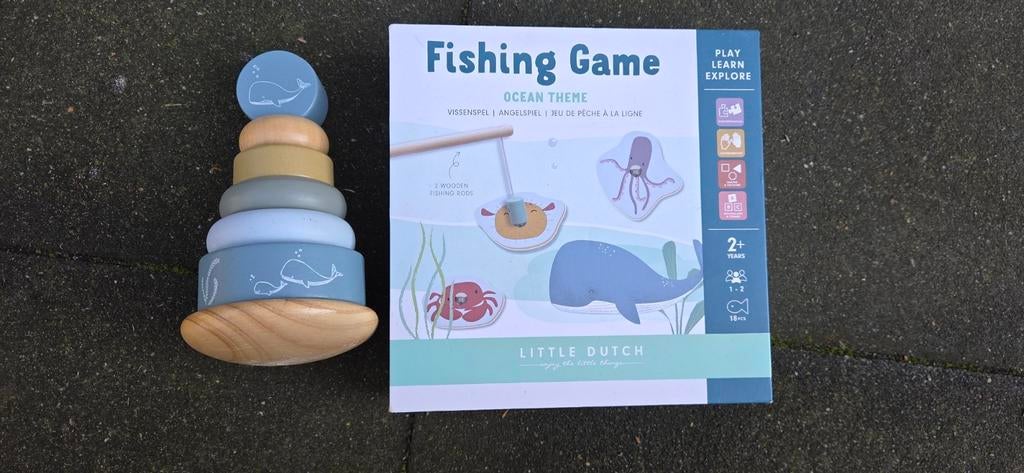 Little Dutch Vissenspel Ocean Theme, Ophalen of Verzenden