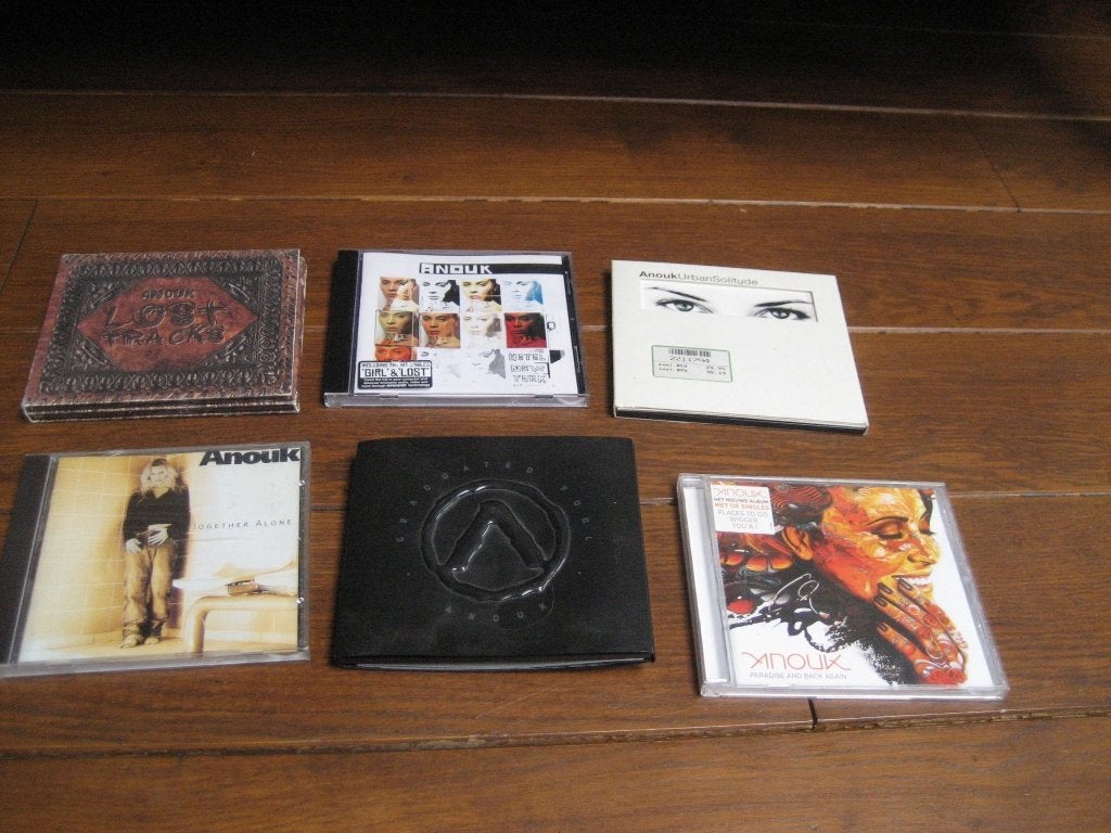 Anouk collectie 7x albums, Ophalen of Verzenden, Zo goed als nieuw, Poprock