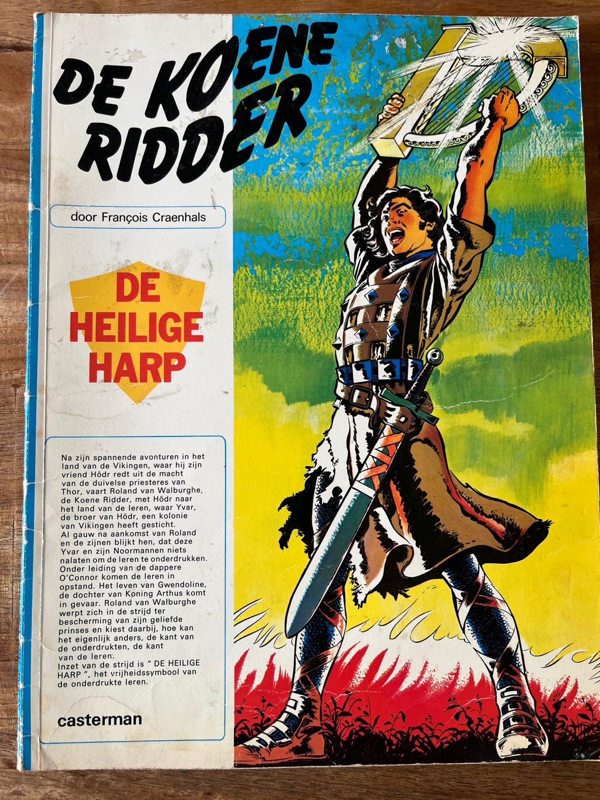 De Koene Ridder: De Heilige Harp - François Craenhals, Eén stripboek, Ophalen of Verzenden, Gelezen