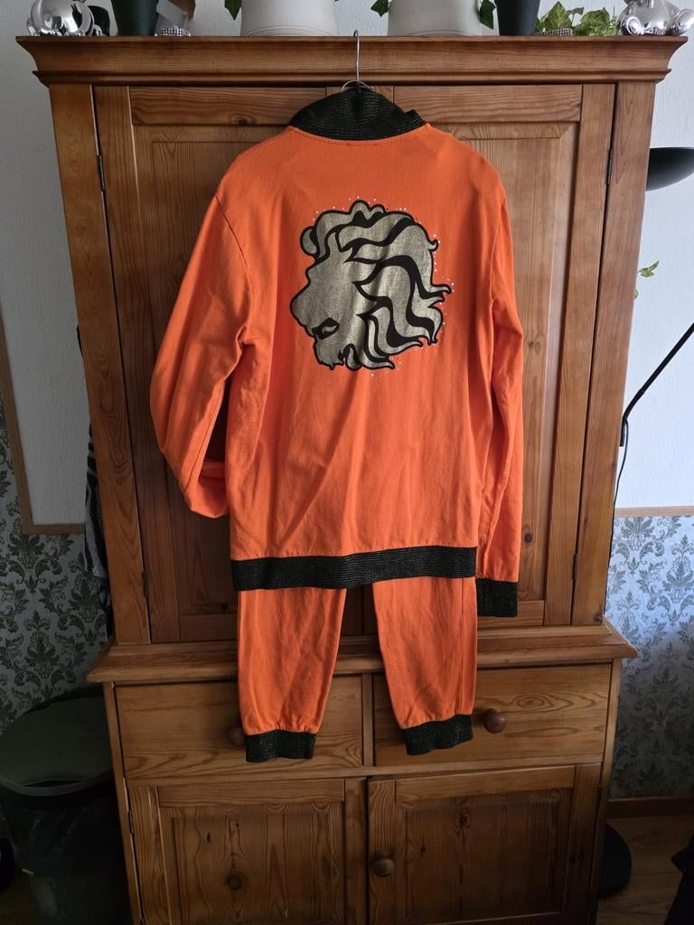 Roy Donders trainings pak, Kleding | Heren, Carnavalskleding en Feestkleding, Zo goed als nieuw, Maat 56/58 (XL), Ophalen