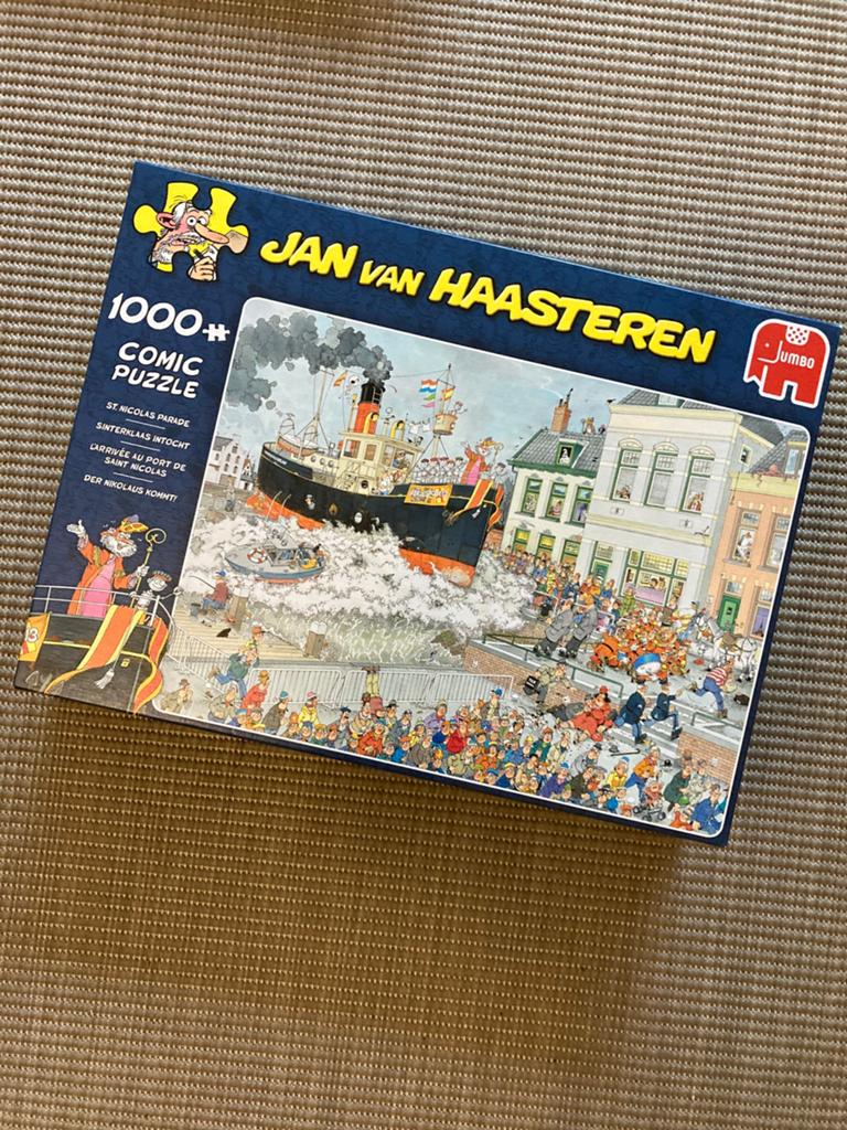 Jan van Haasteren Sinterklaas Intocht 1000+ stukjes, Hobby en Vrije tijd, Denksport en Puzzels, Ophalen of Verzenden, 500 t/m 1500 stukjes