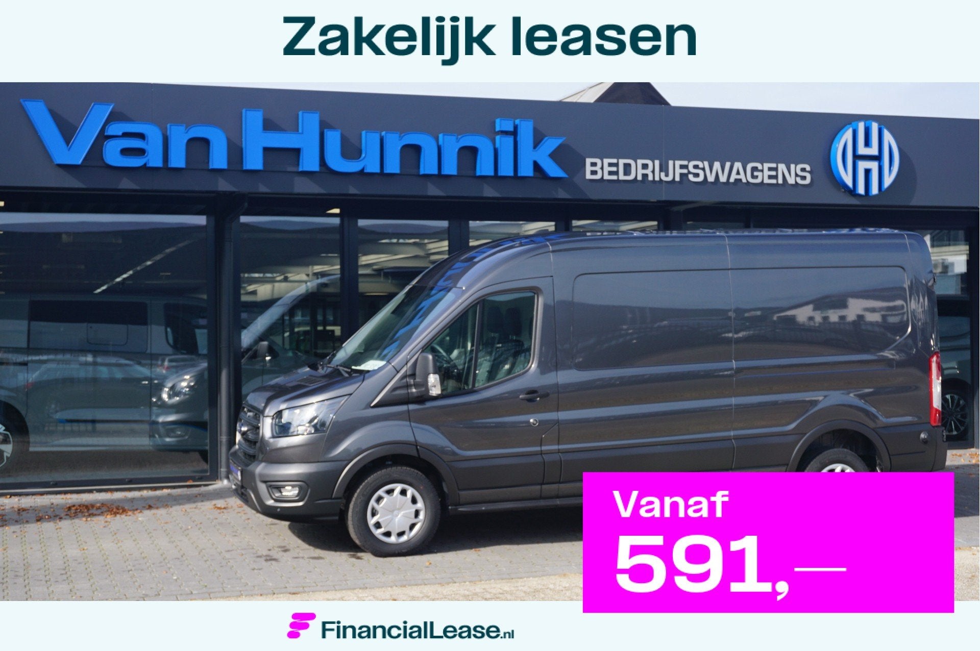 Ford Transit 350L 130PK L3H2 Trend BPM VRIJ! Clima, 12" Sync, Voorwielaandrijving, Euro 6, 4 cilinders, 2500 kg