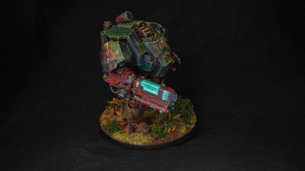 Redemptor Dreadnought - Dark Angels - space marines - 40k, Gebruikt, Figuurtje(s), Ophalen of Verzenden, Warhammer 40000