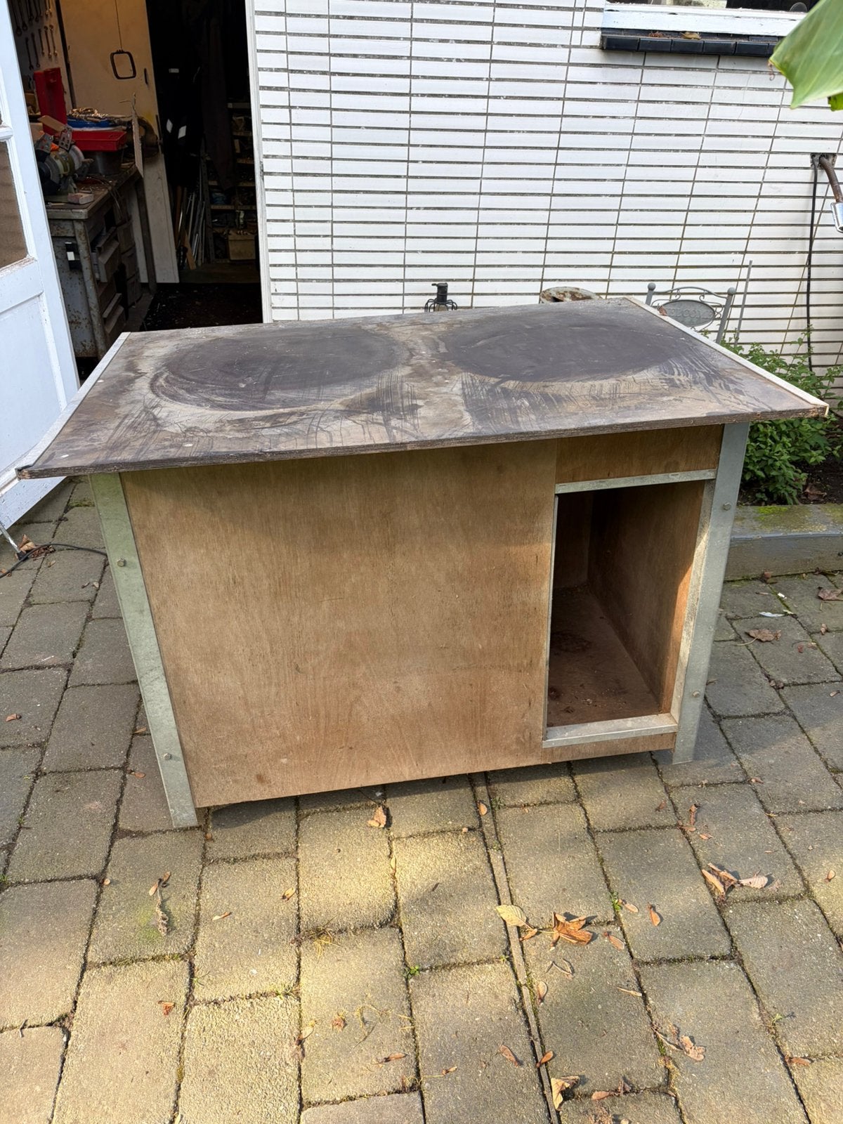 Binnen hok, Dieren en Toebehoren, Ophalen, 65 tot 100 cm, Hondenhok, 110 cm of meer