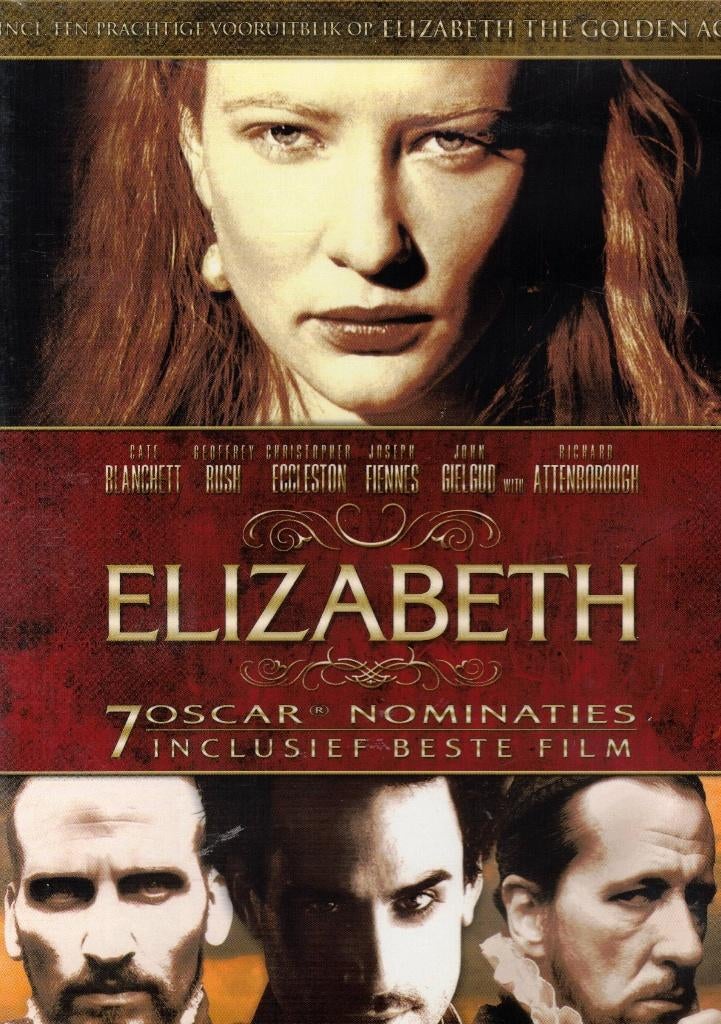 Elizabeth - Shekhar Kapur ( Cate Blanchett ), Vanaf 12 jaar, Ophalen of Verzenden, Zo goed als nieuw, Historisch of Kostuumdrama
