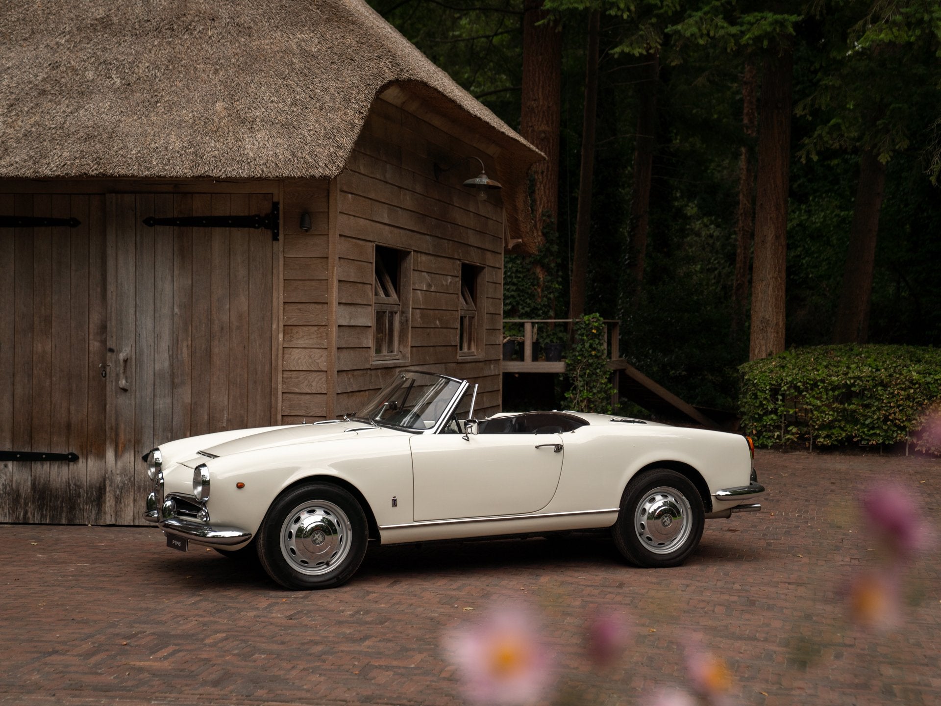 Alfa Romeo Giulia 1600 Spider | Origineel Nederlands, Auto's, Zwart, Cabriolet, Wit, Origineel Nederlands