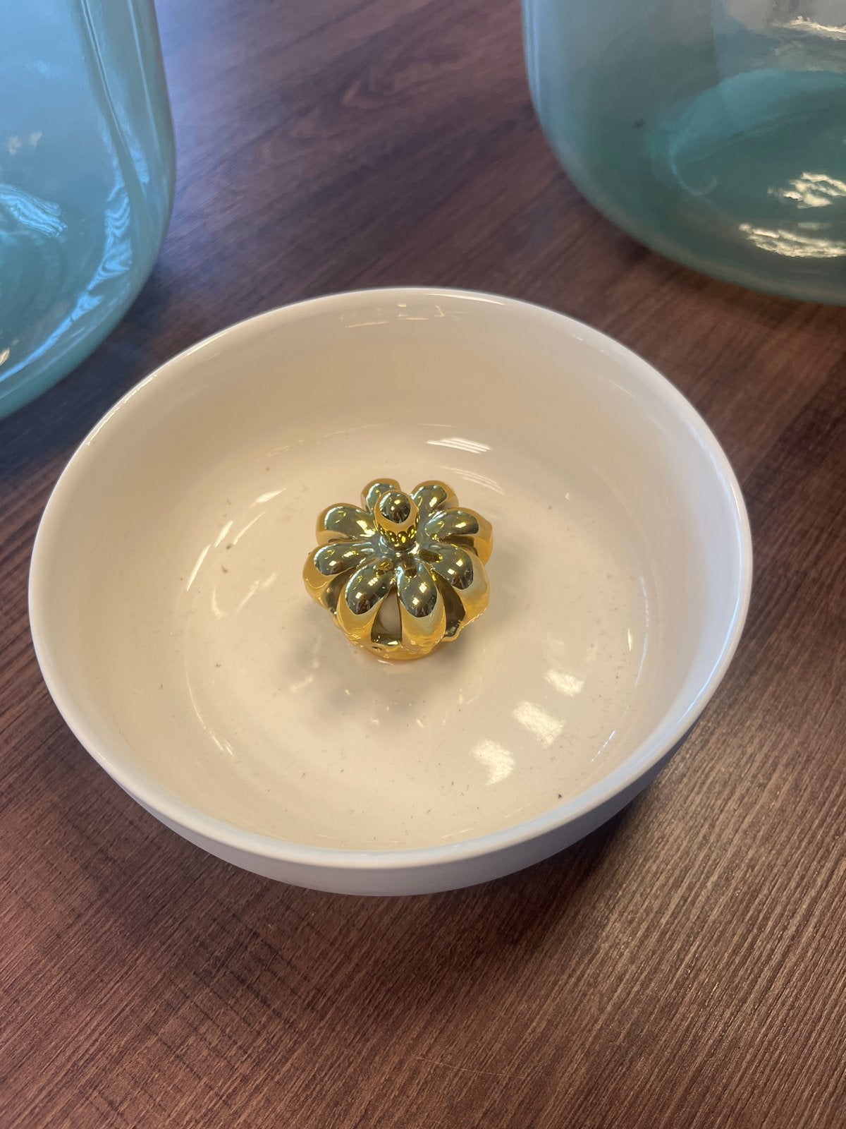Pols Potten schaal met gouden decoratie, Ophalen of Verzenden