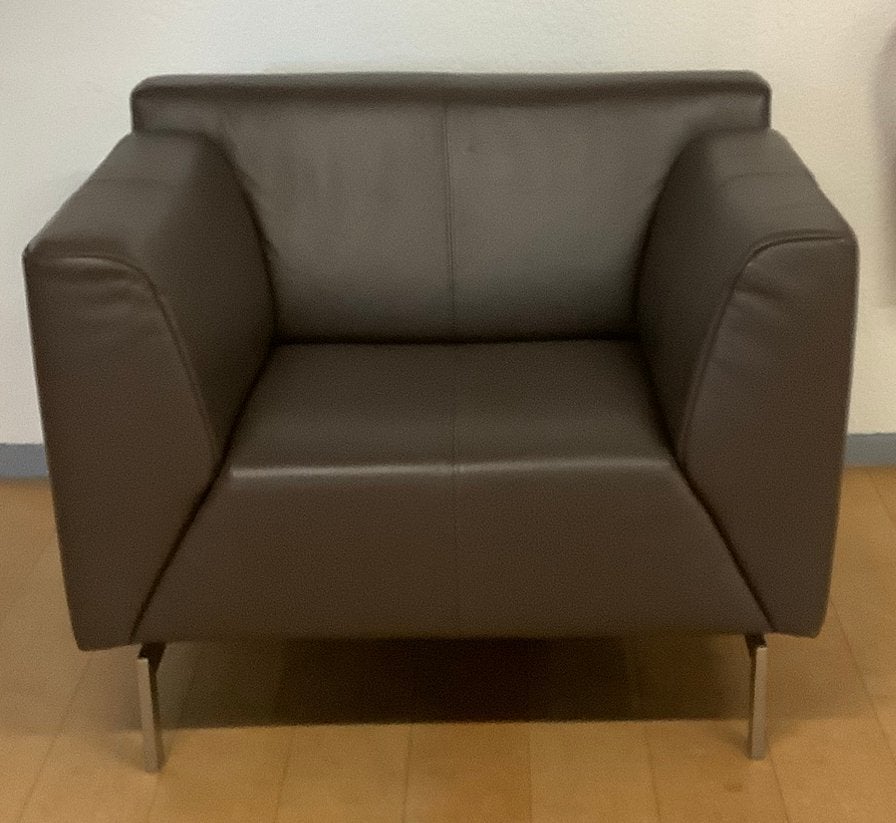 ROLF BENZ LINEA - design fauteuil                   (A), Ophalen, Zo goed als nieuw, 75 tot 100 cm, 50 tot 75 cm