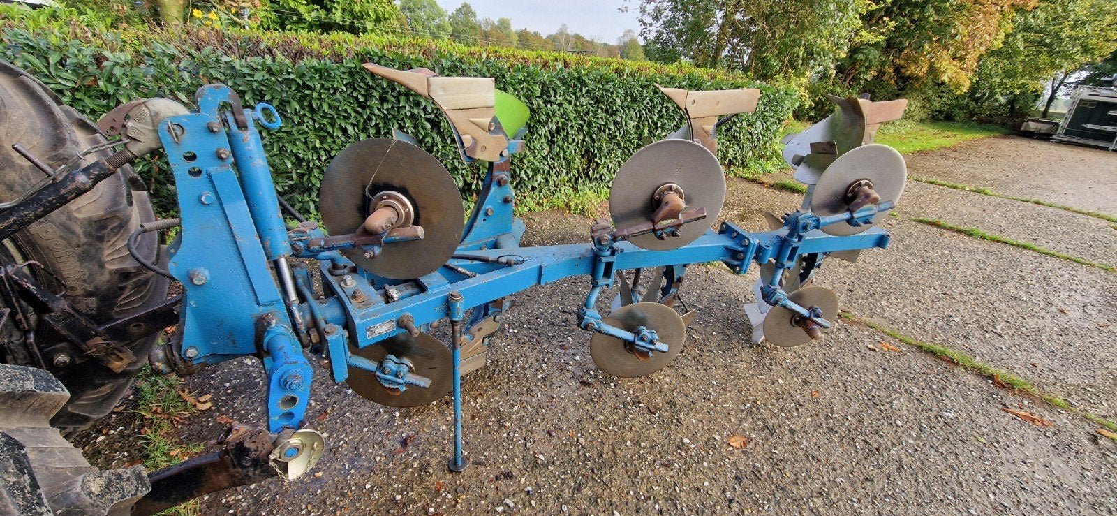Ransomes TSR107, Ophalen, Gebruikt