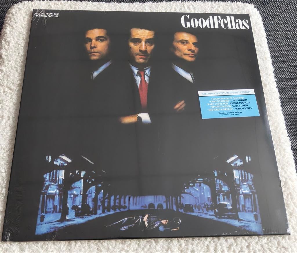 Goodfellas OST LP - (Nieuw)(Blue Vinyl), Geseald, 2020 tot heden, Ophalen of Verzenden, 12 inch