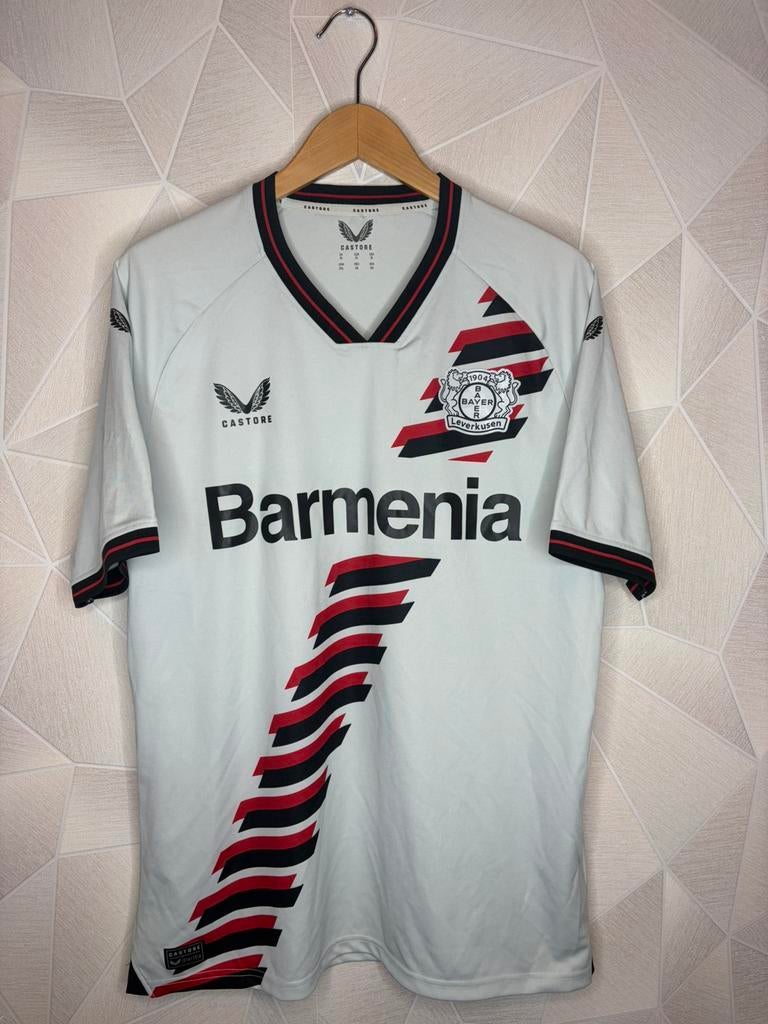 Bayern Leverkusen Uit 2023/2024, Sport en Fitness, Voetbal, Zo goed als nieuw, Shirt, Maat XL, Ophalen of Verzenden