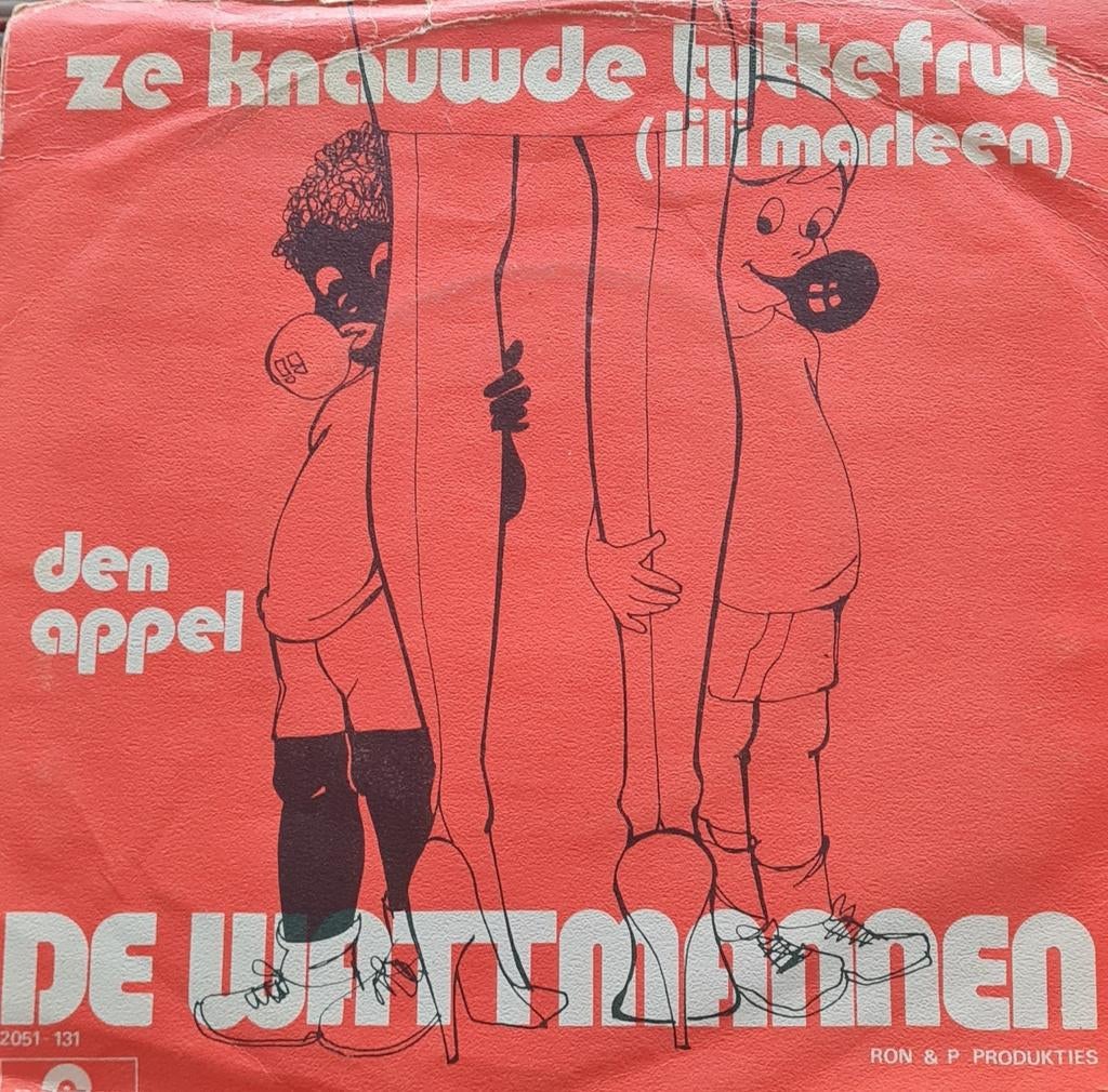 DE WATTMANNEN - ZE KNAUWDE TUTTERUT(LILI MARLEEN), Ophalen of Verzenden, Gebruikt, Nederlandstalig