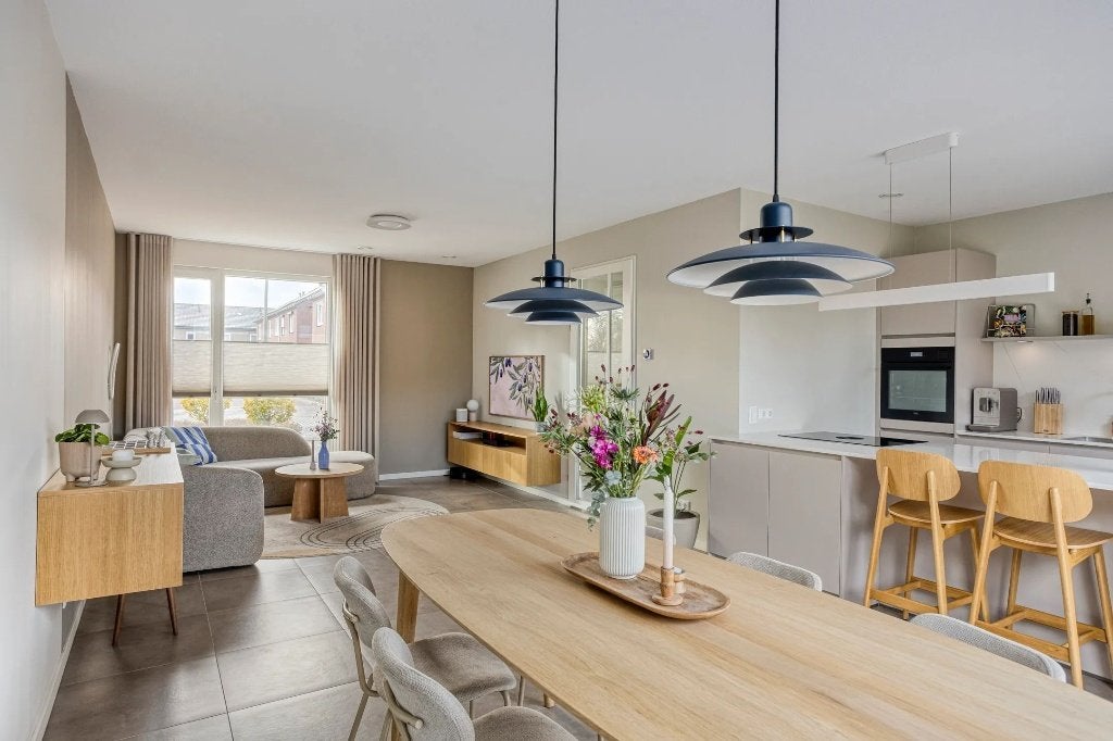 Belid Primus Pendant Lamp Blauw 2x, Scandinavisch, Zo goed als nieuw, Metaal, E27 (groot)