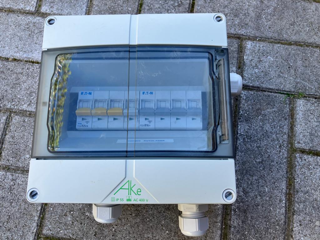 Eaton 3-fase verdeler / onderverdeler autolader IP55, Ophalen, Gebruikt, Overige typen