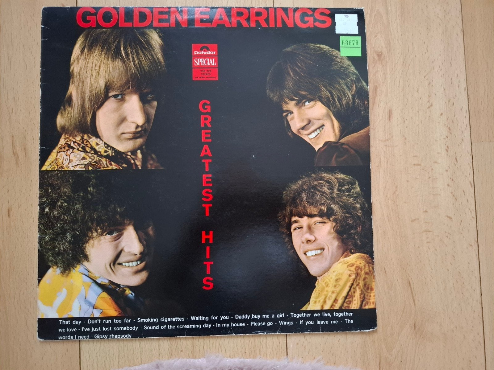 LP Golden Earing Greatest Hits, Ophalen of Verzenden, Gebruikt, 12 inch