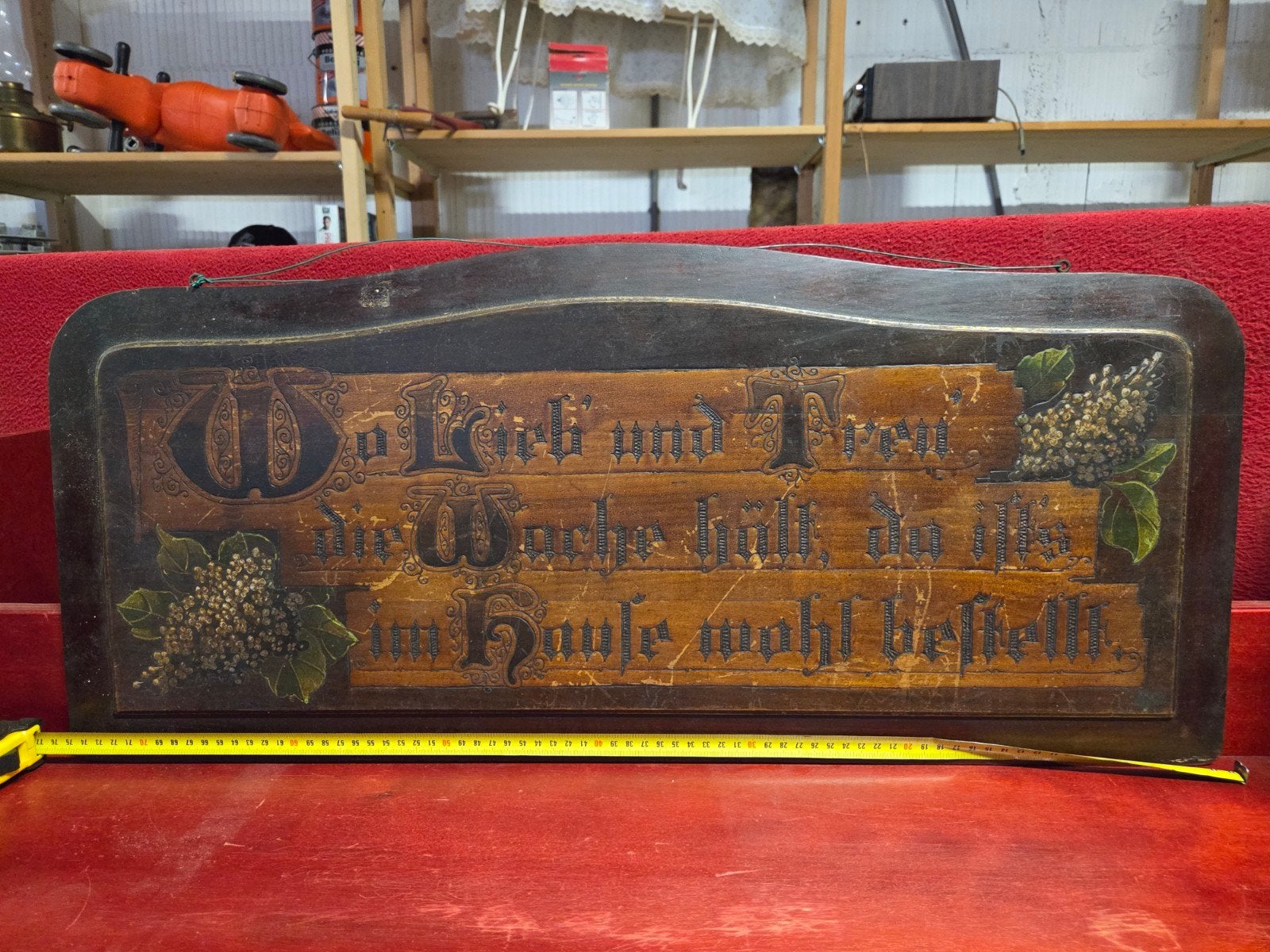 Duits wandbord, Verzenden