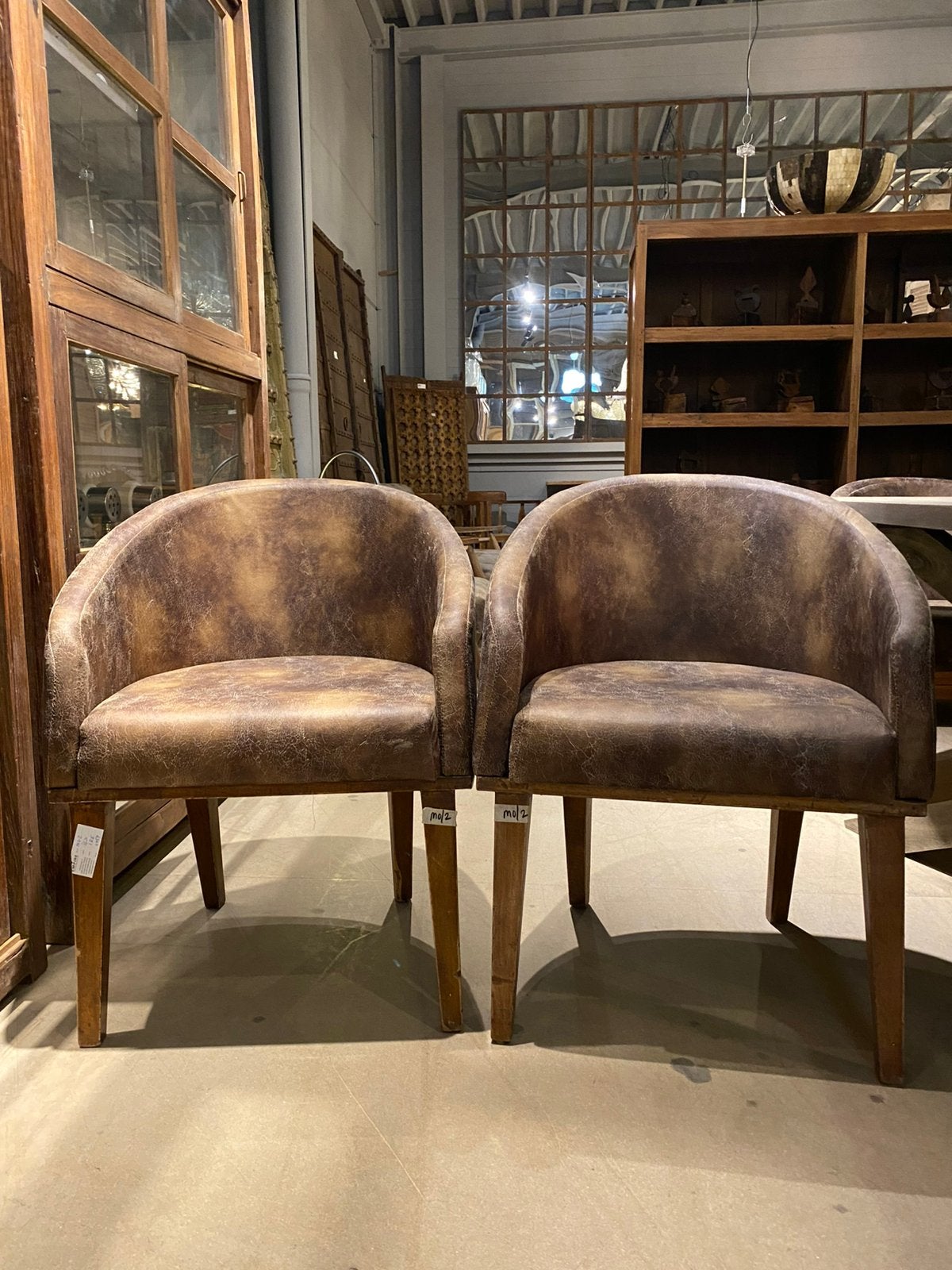 Vintage bruine eetkamer stoelen, Huis en Inrichting, Stoelen, Bruin, Ophalen of Verzenden, Zo goed als nieuw, Stof