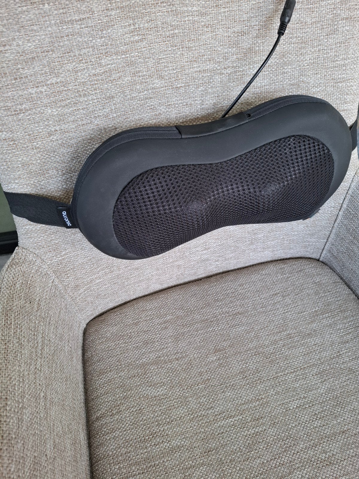 Auronic Massagekussen - Ontspanning voor nek en rug, Ophalen of Verzenden, Zo goed als nieuw, Massagestoel of Kussen