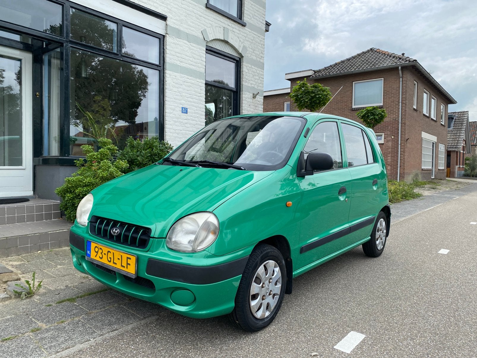 Hyundai Atos 1.0 I LX Spirit 2001 Groen, Voorwielaandrijving, Stof, 54 pk, 4 cilinders