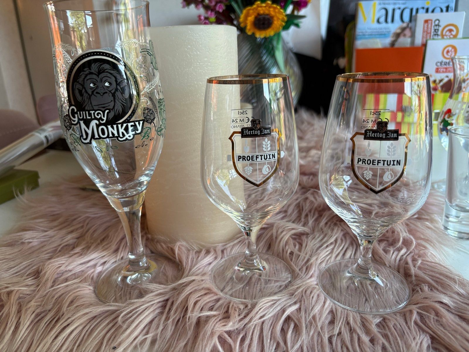 Diverse bierglazen en shotglaasjes - Nieuw en ongebruikt, Ophalen