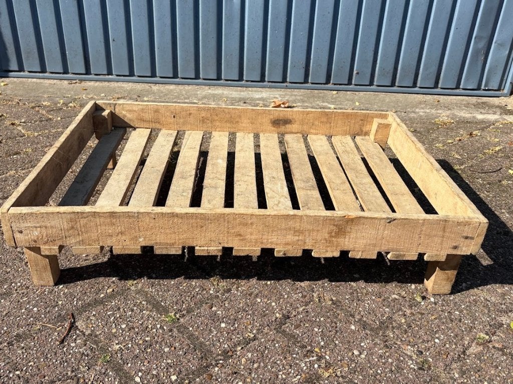 Brocante aardappelbak uit Frankrijk, Ophalen