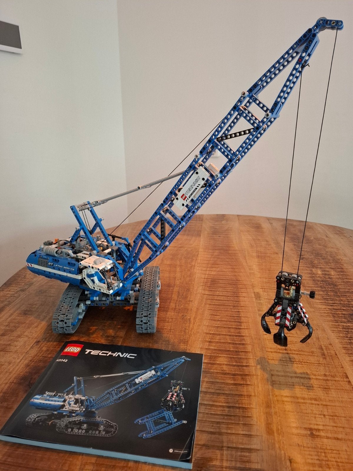 LEGO crawler crane / rupsbandkraan, Ophalen, Zo goed als nieuw