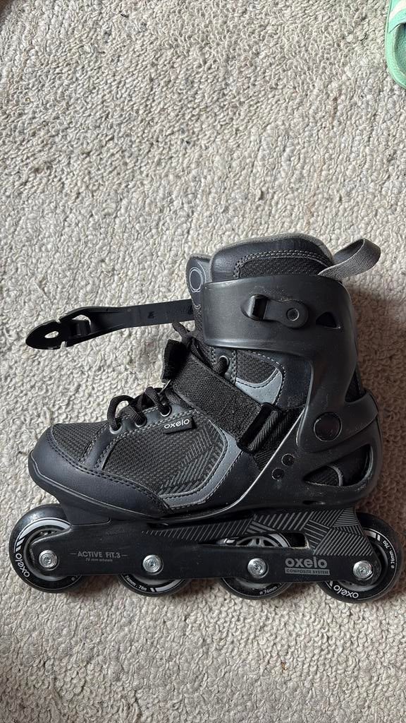 Oxelo skeelers, Verstelbaar, Kinderen, Zo goed als nieuw, Inline skates 4 wielen