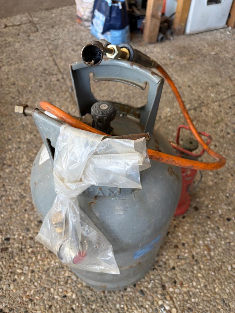 Gasbrander met gasfles - Ideaal voor diverse klussen, Ophalen of Verzenden, Info, Primagaz, Weet niet 5