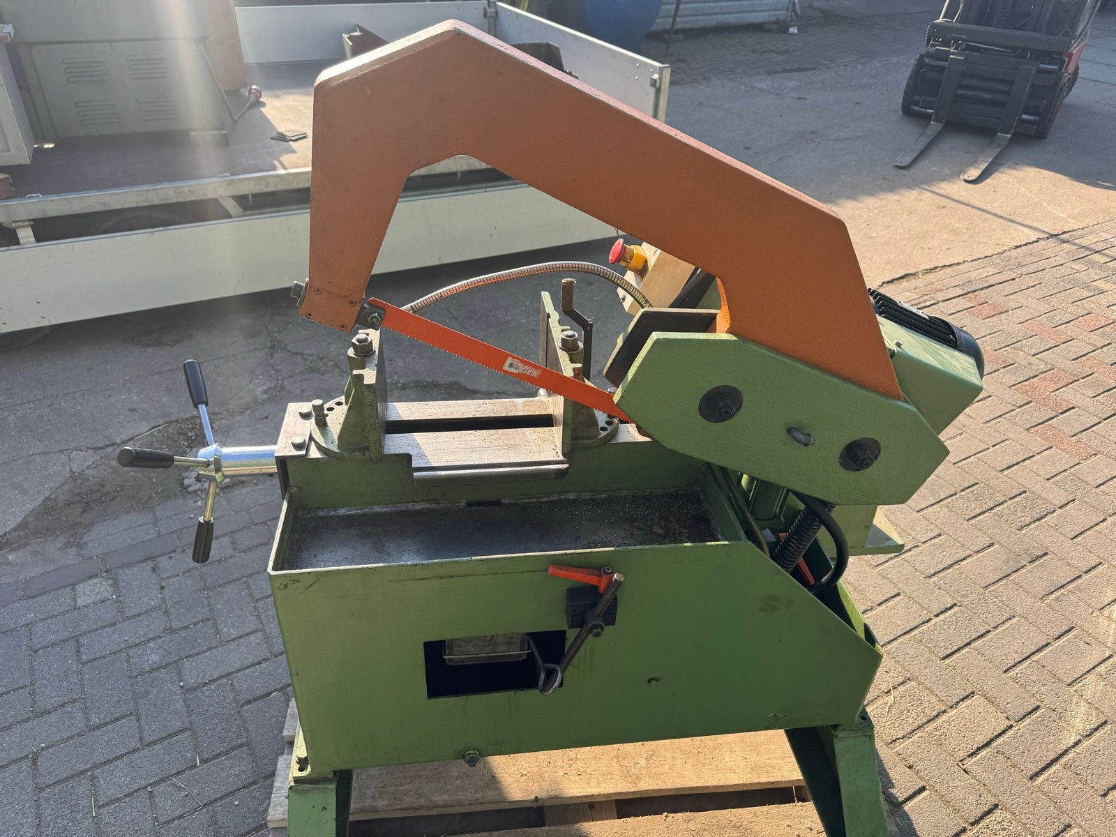 Carif 240 Beugelzaag Lintzaag, Doe-het-zelf en Verbouw, Ophalen, Gebruikt, 70 mm of meer, Carif
