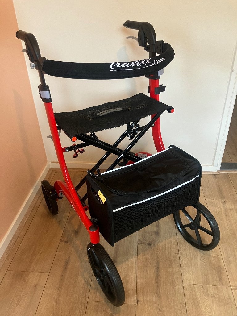 Rollator Travixx Classic, Ophalen, Opvouwbaar, Zo goed als nieuw
