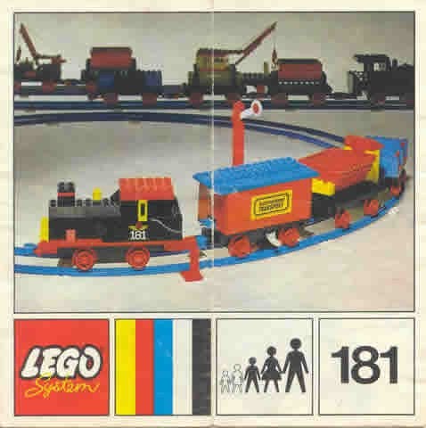 Lego Instructie Boekje Complete Train Set with Motor, Signal, Kinderen en Baby's, Speelgoed | Duplo en Lego, Gebruikt, Overige thema's
