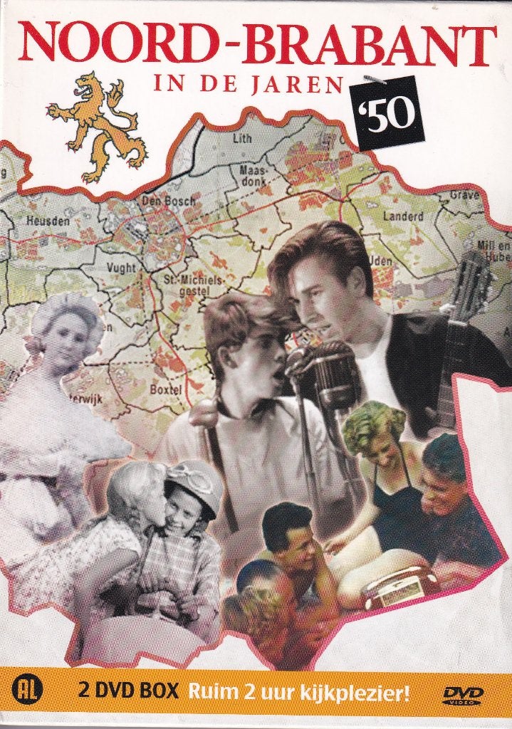 Te koop dubbel dvd NOORD BRABANT IN DE JAREN 50 (Nieuw), Alle leeftijden, Ophalen of Verzenden, Nieuw in verpakking, Biografie