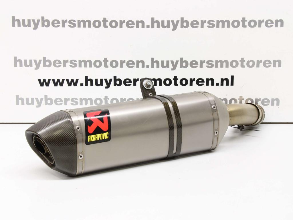 Uitlaat / Demper Akrapovic Yamaha FZ8 Fazer, Ophalen, Info@huybersmotoren.nl, Gebruikt, HM - Sale
